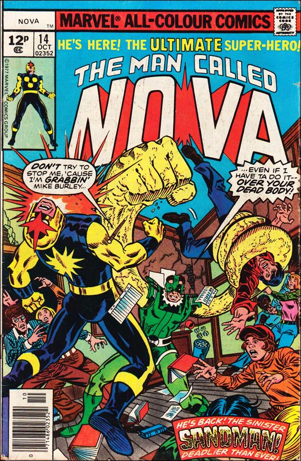 Nova (1976) issue 14-C UK Price Cover