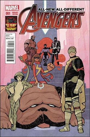 All-New, All-Different Avengers issue 1-E Cliff Chiang 1:50 Inhumans 50th Anniversary Cover