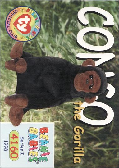 Beanie Babies Series 1 (Base Set) card 63 Congo the Gorilla
