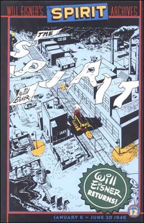 Will Eisner's The Spirit Archives issue 12 Dust Jacket