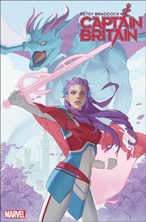 Betsy Braddock: Captain Britain issue 3-B Aka Cover