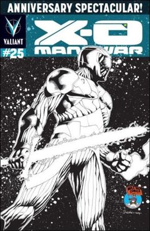 X-O Manowar (2012)  issue 25-G Brent Peeples Mile High Comics Cover 1/750