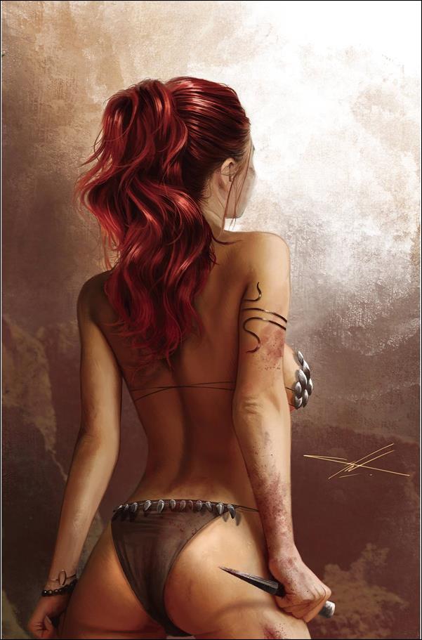 Invincible Red Sonja issue 9-S Carla Cohen 1:30 Virgin Cover