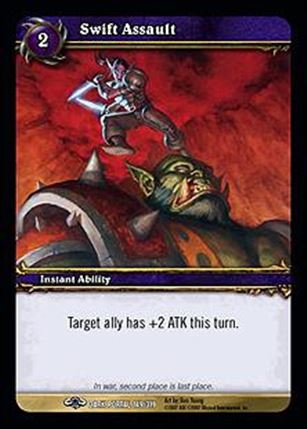 World of Warcraft: Through the Dark Portal (Base Set) card 149 Swift Assault