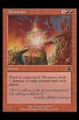 Magic the Gathering: Prophecy (Base Set) card 87 Devastate