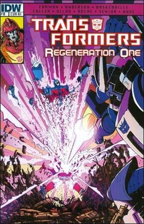 Transformers: Regeneration One issue 0-C Geoff Senior 1:10 Cover