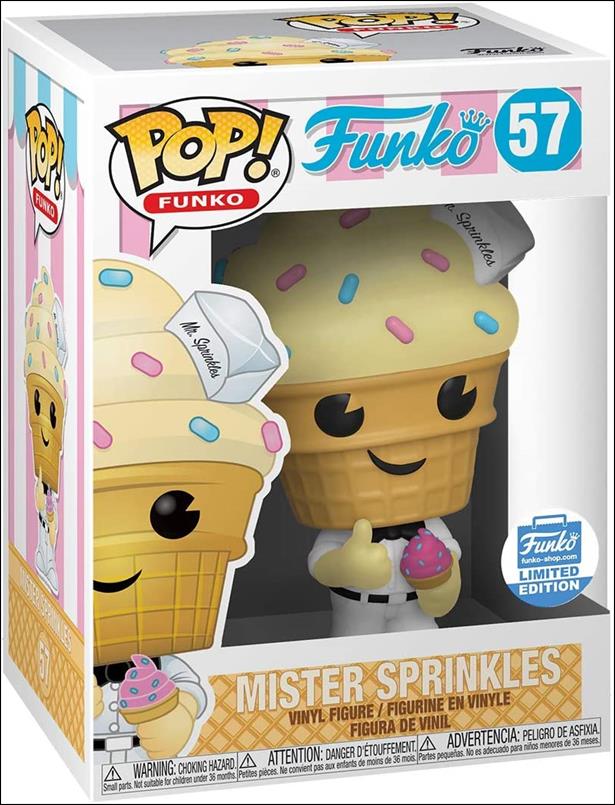 POP! Funko - Fantastik Plastik figure 57-C Mister Sprinkles (Vanilla) Funko Shop Exclusive