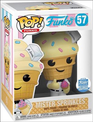 POP! Funko - Fantastik Plastik figure 57-C Mister Sprinkles (Vanilla) Funko Shop Exclusive