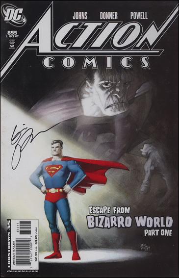 Action Comics (1938) issue 855-B Dynamic Forces (signed by Eric Powell)