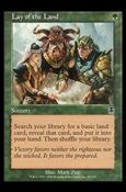 Magic the Gathering: Apocalypse (Base Set) card 81 Lay of the Land