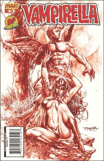 Vampirella (2010) issue 5-H Stephen Segovia DF "Blood Red" Cover