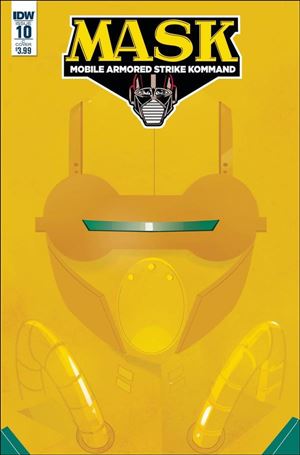 M.A.S.K.: Mobile Armored Strike Kommand issue 10-C Nicoletta Baldari Cover