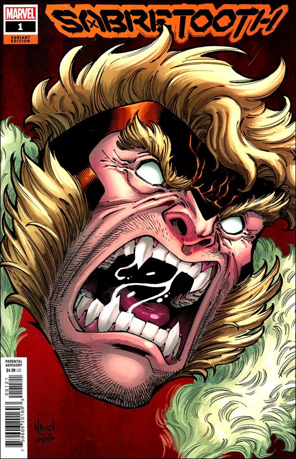Sabretooth (2022) issue 1-B Todd Nauck Marvel Headshot Cover
