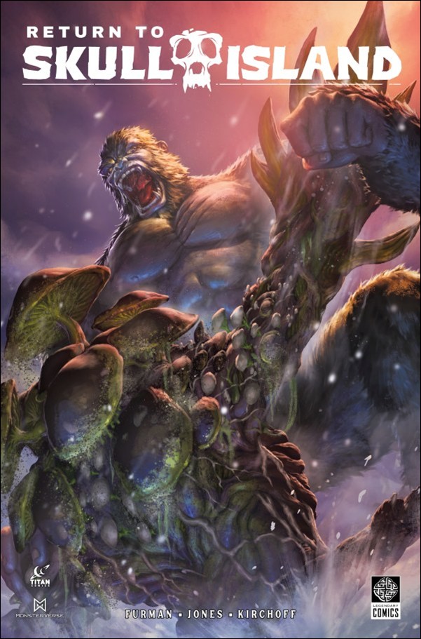 Return to Skull Island issue 2 Knott Cover