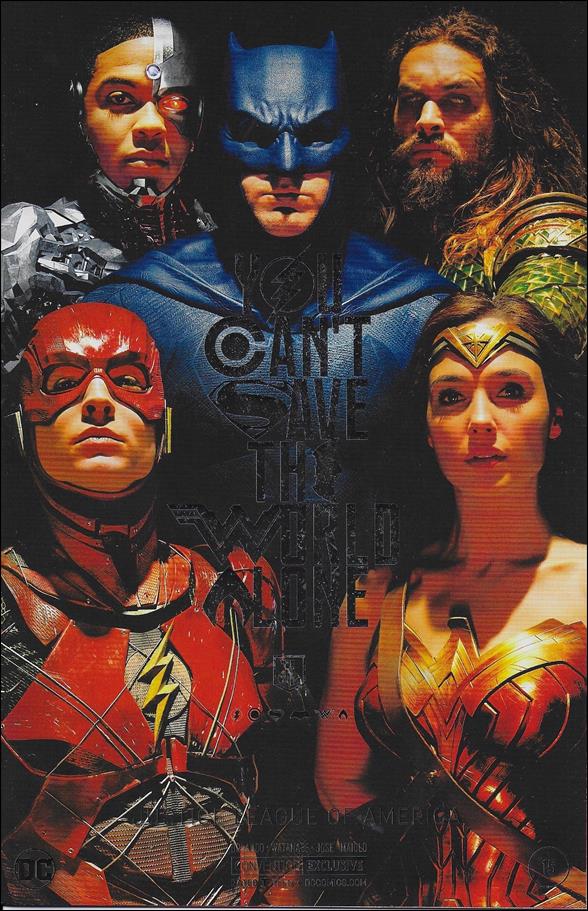 Justice League of America (2017) issue 15-C New York Comic Con 2017 Convention Cover