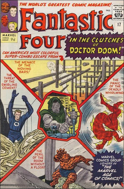Fantastic Four (1961) issue 17-B UK Price Cover