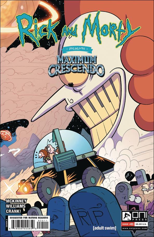 Rick and Morty Presents: Maximum Crescendo issue 1 Jarrett Williams Cover