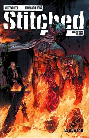 Stitched issue 18-B Wraparound Cover