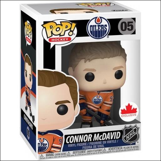 Pop! Hockey figure 5 Connor McDavid (Orange Jersey)