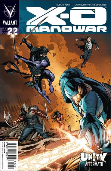 X-O Manowar (2012)  issue 22-B Will Conrad Cover