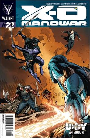 X-O Manowar (2012)  issue 22-B Will Conrad Cover