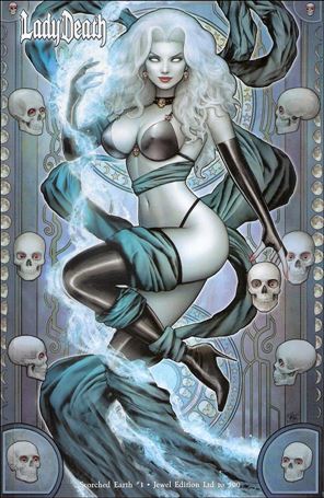 Lady Death: Scorched Earth (2019) issue 1-D Jewel Edition 1/500