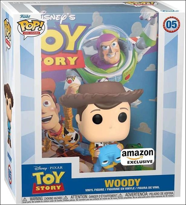 POP! VHS Covers figure 5 Woody Amazon Exclusive