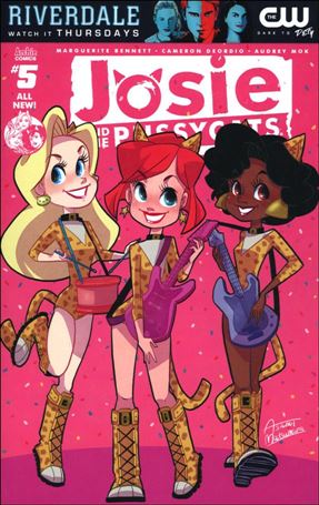 Josie and the Pussycats  issue 5-B Asami Matsumura Cover