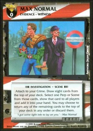 Dredd: The Card Game card 94 Max Normal