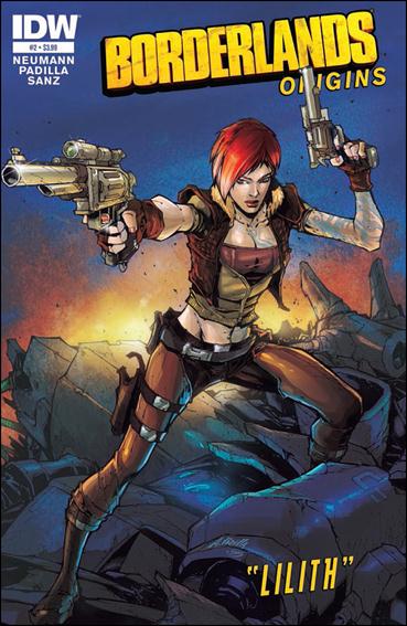 Borderlands: Origins issue 2 Augustin Padilla Cover White Price Box (1st Print)