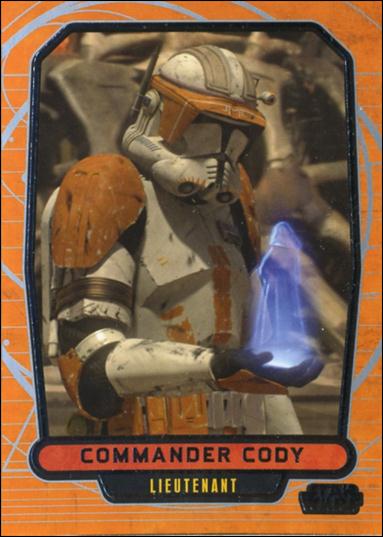 Star Wars Galactic Files (Base Set) card 84 Commander Cody Lieutenant