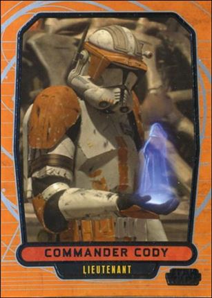 Star Wars Galactic Files (Base Set) card 84 Commander Cody Lieutenant