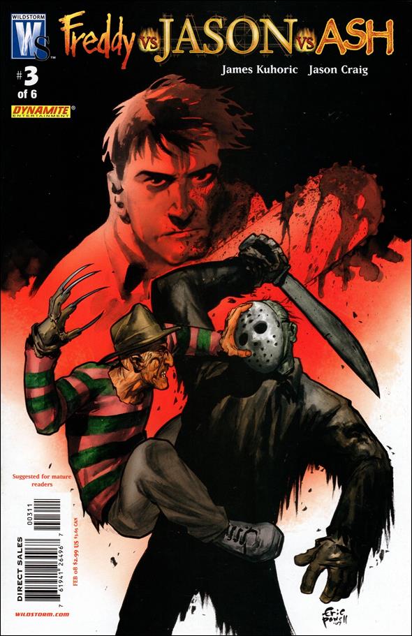 Freddy vs Jason vs Ash (of Army of Darkness) issue 3