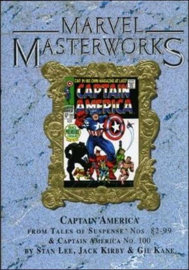Marvel Masterworks: Captain America issue 2-B Marble Dust Jacket Vol 46