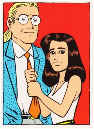 Love & Rockets (Base Set) card 30 Mike & Kris
