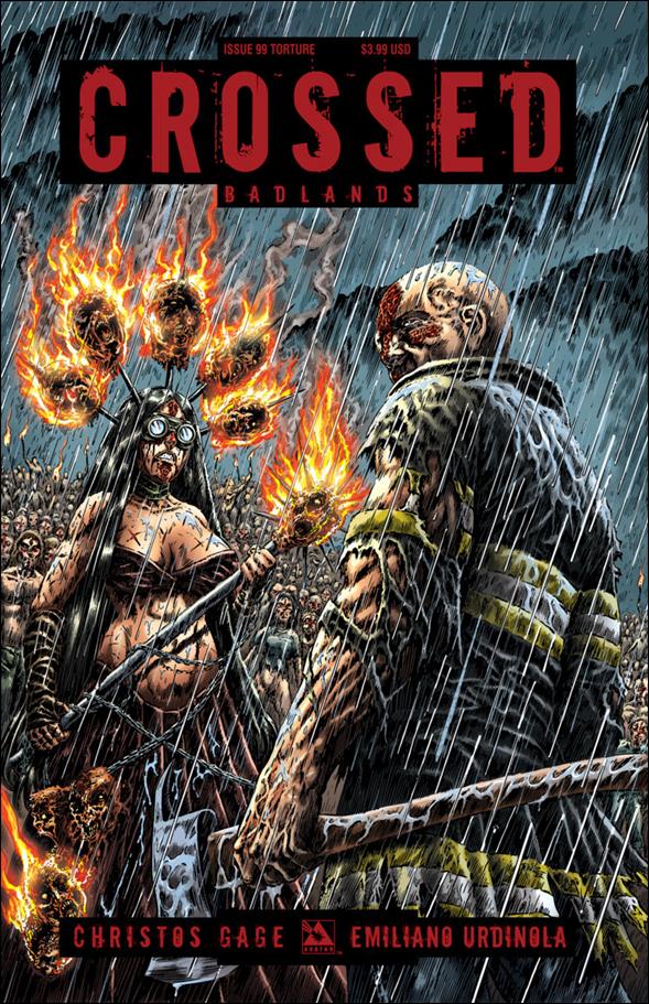 Crossed: Badlands issue 99-B Torture Cover
