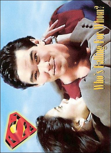 Lois and Clark: The New Adventures of Superman (Base Set) card 65 Who's Falling For Whom?