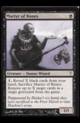 Magic the Gathering: Coldsnap (Base Set) card 65 Martyr of Bones