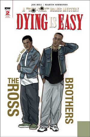 Dying is Easy issue 2-D Martin Simmonds 1:25 Character Cover