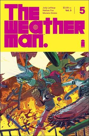 Weatherman (2024) issue 5 Nathan Fox Cover