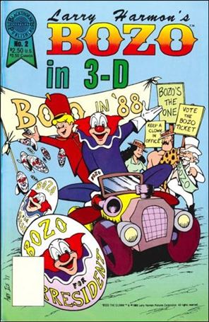 Bozo the Clown in 3-D Cover Image 2