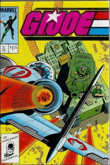 G.I. Joe: A Real American Hero issue 28-D French-Canadian Price Cover