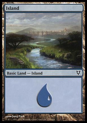 Magic the Gathering: Avacyn Restored (Base Set) card 235 Island