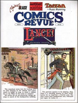 Comics Revue issue 233 Lance by Warren Tufts