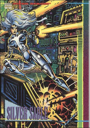 Marvel Universe: Series 4 (Promo) card nn Silver Sable