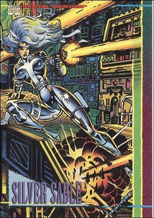 Marvel Universe: Series 4 (Promo) card nn Silver Sable
