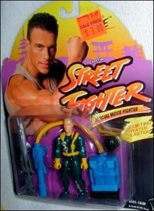 Street Fighter: Official Movie Fighters figure 7 Guile (Navy Seal)