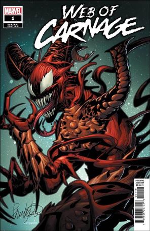Web of Carnage issue 1-F Salvador Larroca 1:25 Cover