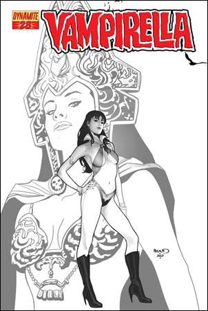 Vampirella (2010) issue 28-E Paul Renaud B&W Ultra-Limited Cover