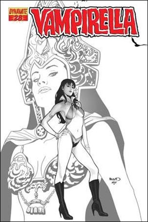 Vampirella (2010) issue 28-E Paul Renaud B&W Ultra-Limited Cover